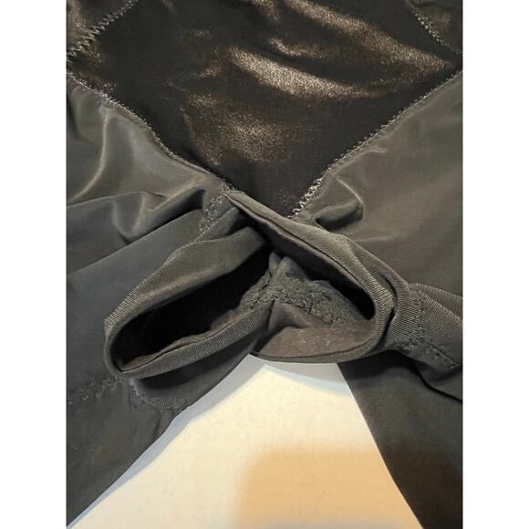 Secret Solutions Shapewear 4X / 34-36 Black Women's Control Long Leg Shaper - Picture 4 of 10